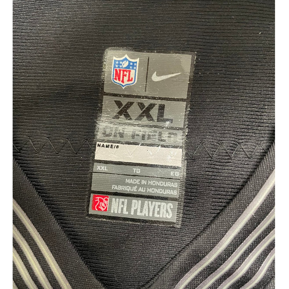 YOUTH NFL Nike On Field CARR #4 Raiders Jersey Size XXL - Picture 5 of 5